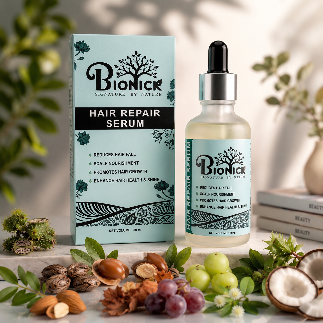BIONICK HAIR REPAIR SERUM -50ml