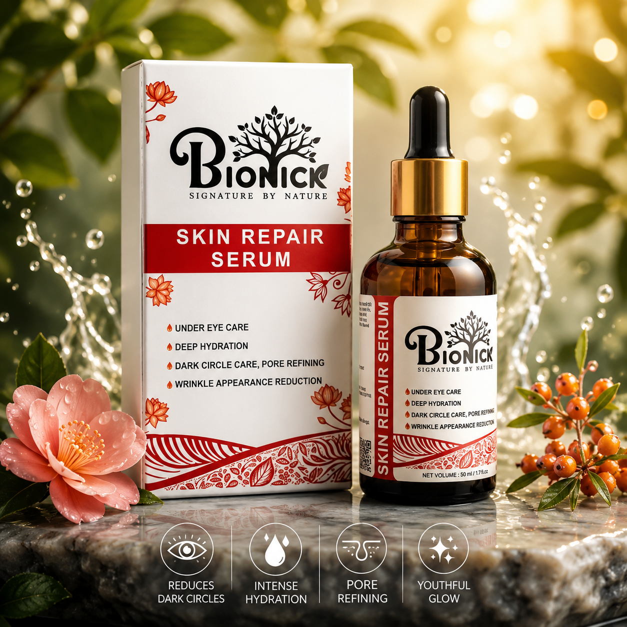 BIONICK SKIN REPAIR SERUM -50ml